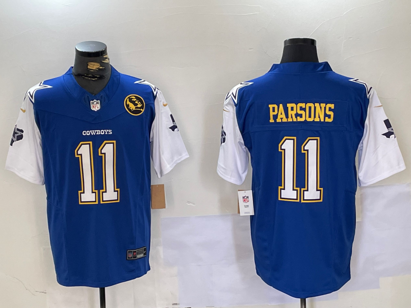 Men's Dallas Cowboys Micah Parsons #11 Royal Jersey